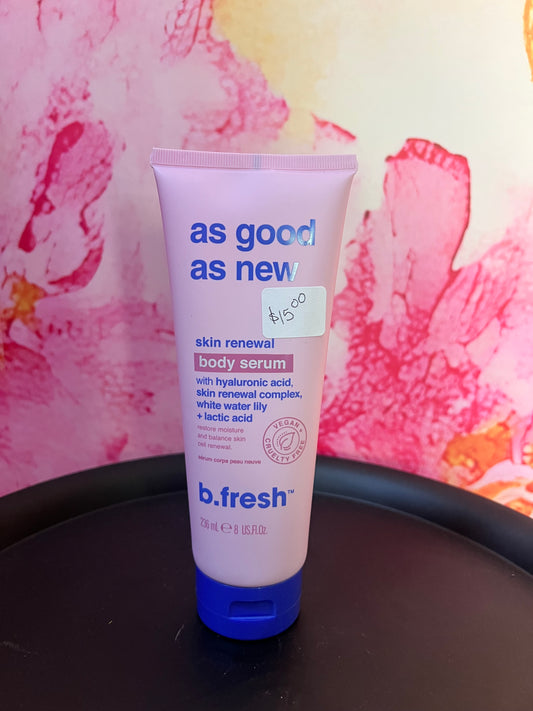 b.fresh As Good As New Body Serum