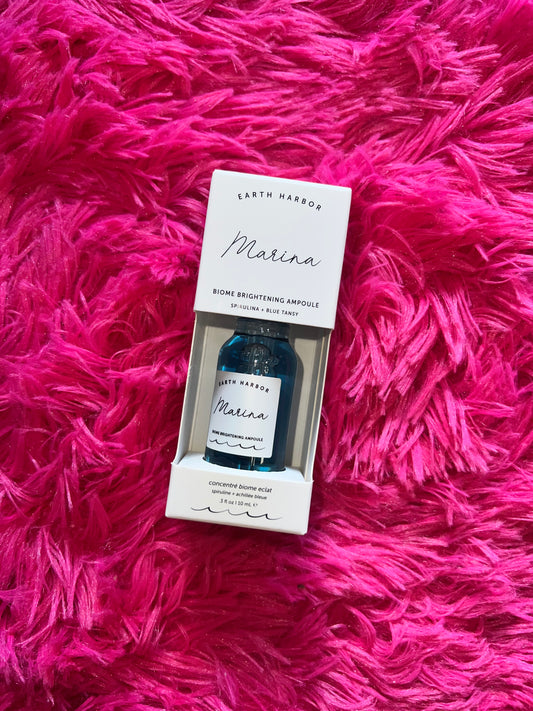Marina Biome Brightening Concentrate: Blue Tansy + Squalane