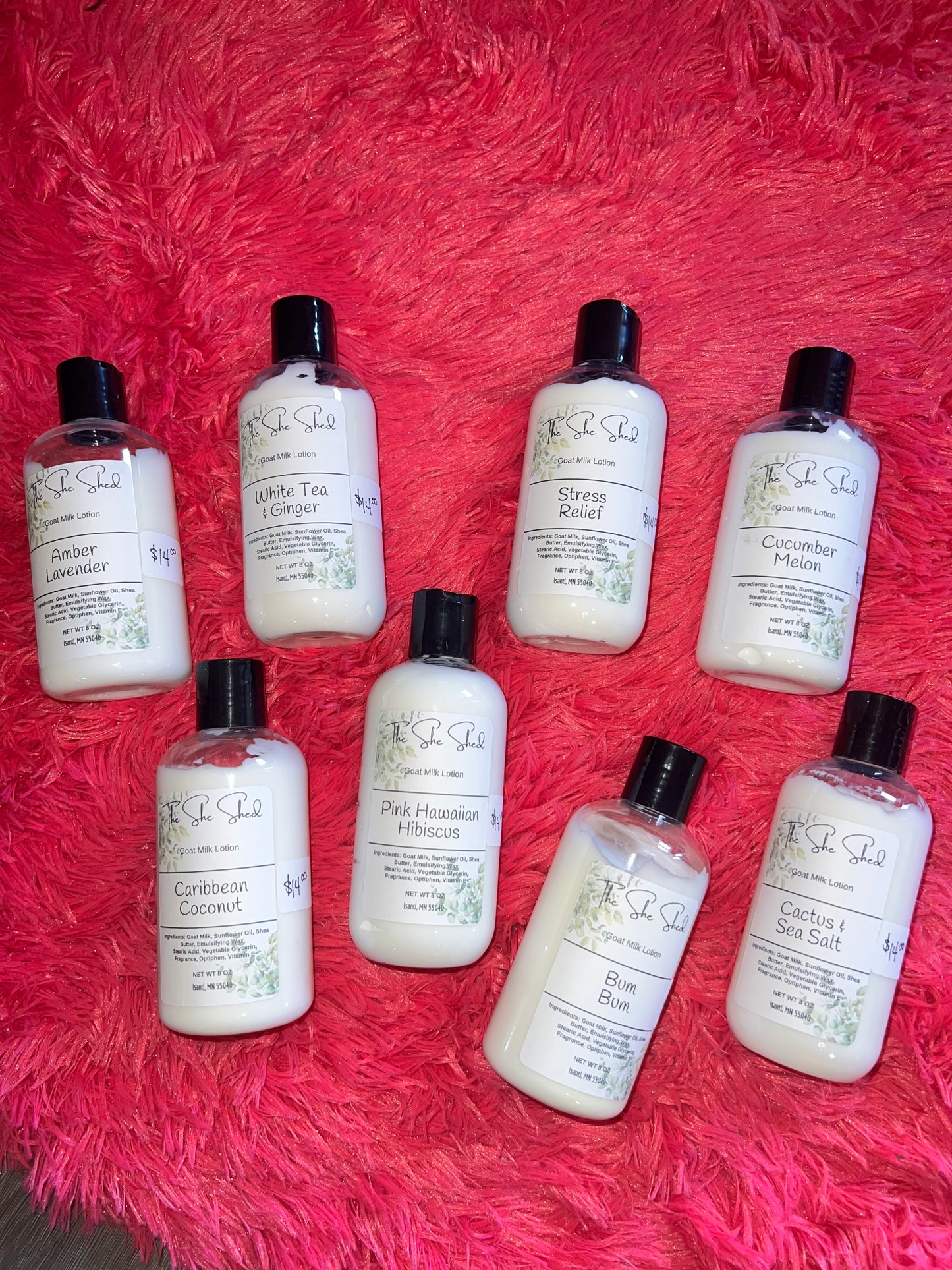 8 oz Goat Milk Lotion