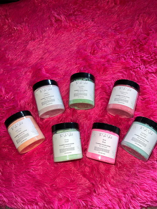 8 oz Foaming Sugar Scrub