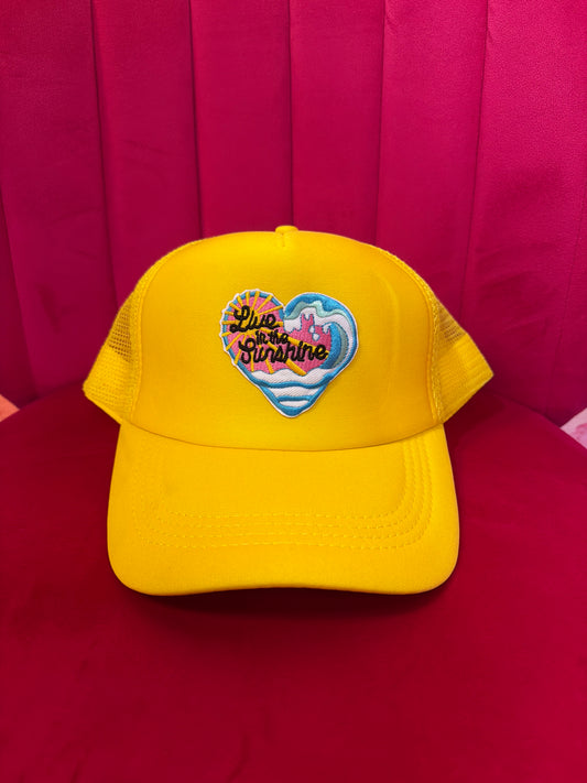 Live in the Sunshine Hat
